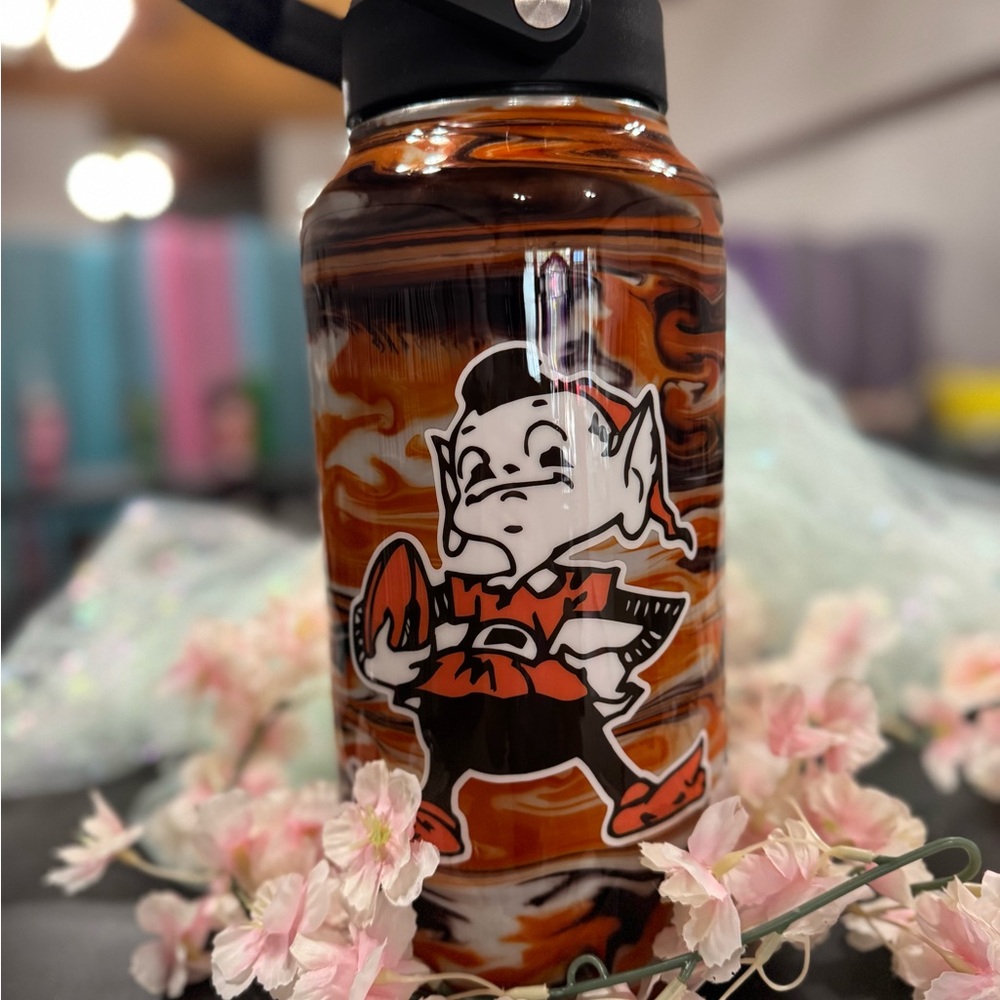 Cleveland Browns 100 oz Water Bottle